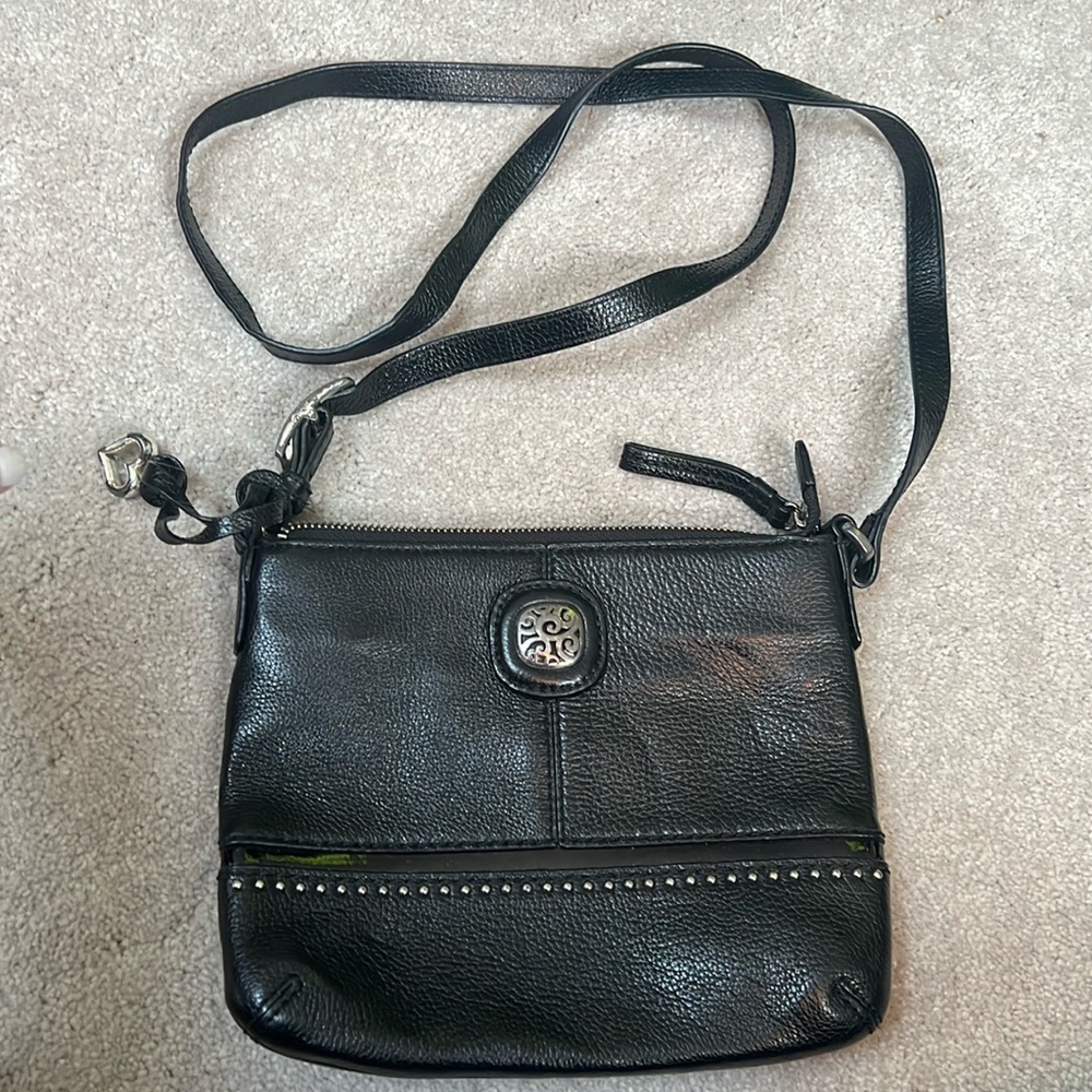 Brighton black cross body bag